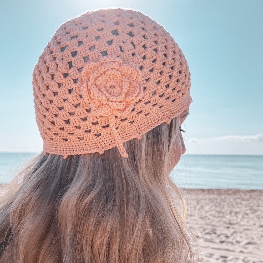 Crocheted hat